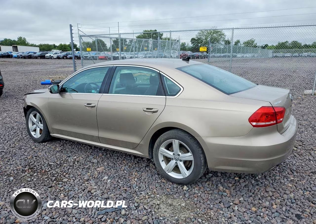 2015 Volkswagen Passat Se VIN:1VWBV7A3XFC053661 - 2