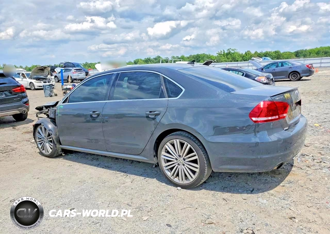 2014 Volkswagen Passat Se VIN:1VWBT7A32EC082706 - 2