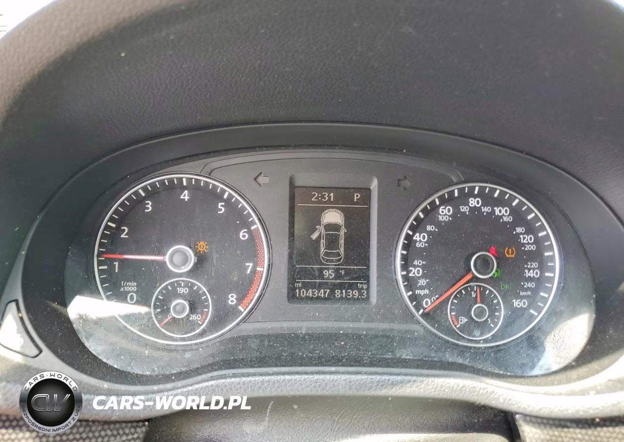 2014 Volkswagen Passat Se VIN:1VWBT7A32EC082706 - 9