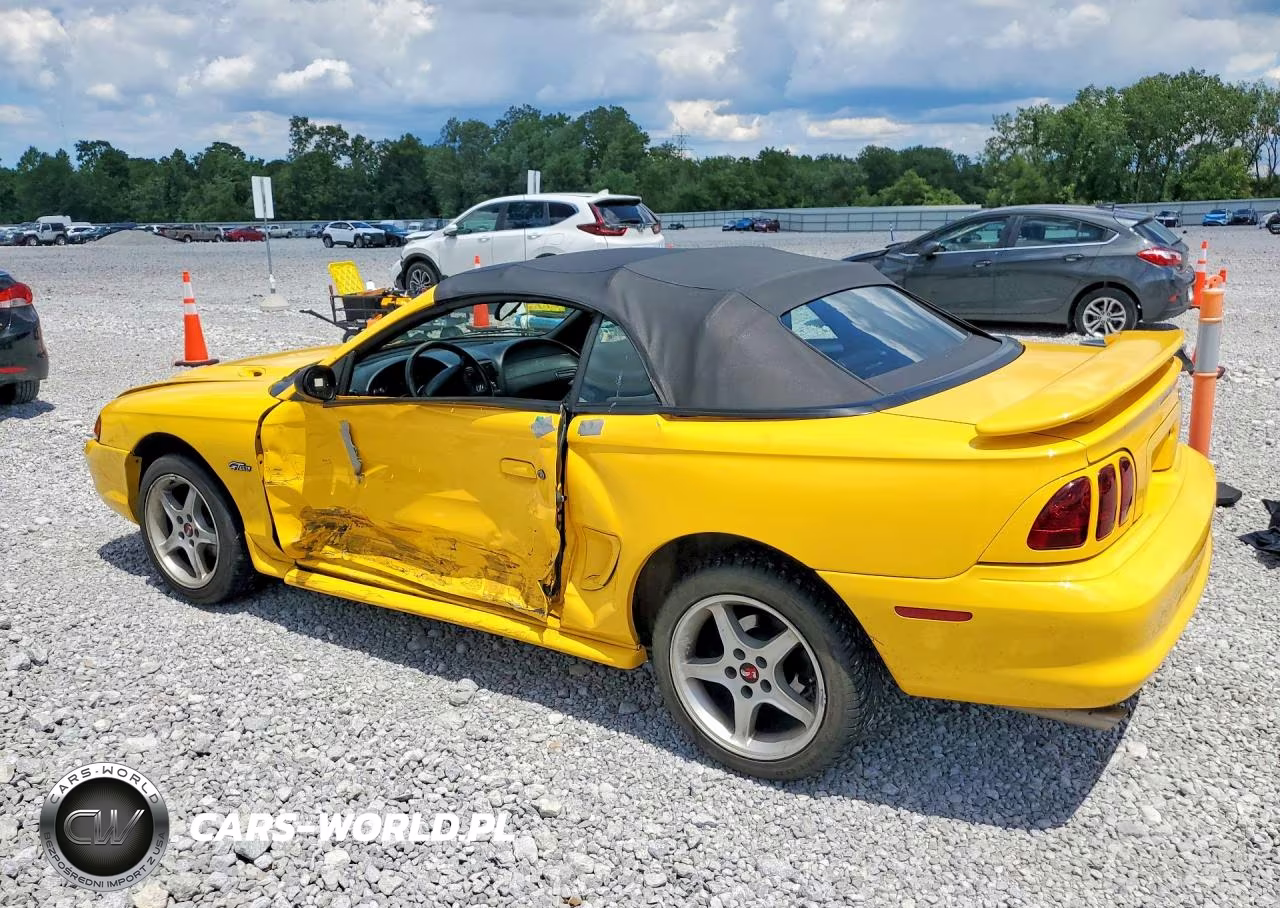 1998 Ford Mustang Gt VIN:1FAFP45X5WF195544 - 2