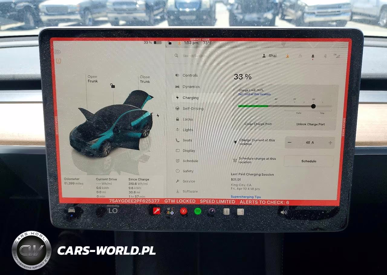 2023 Tesla Model Y VIN:7SAYGDEE2PF625377 - 9