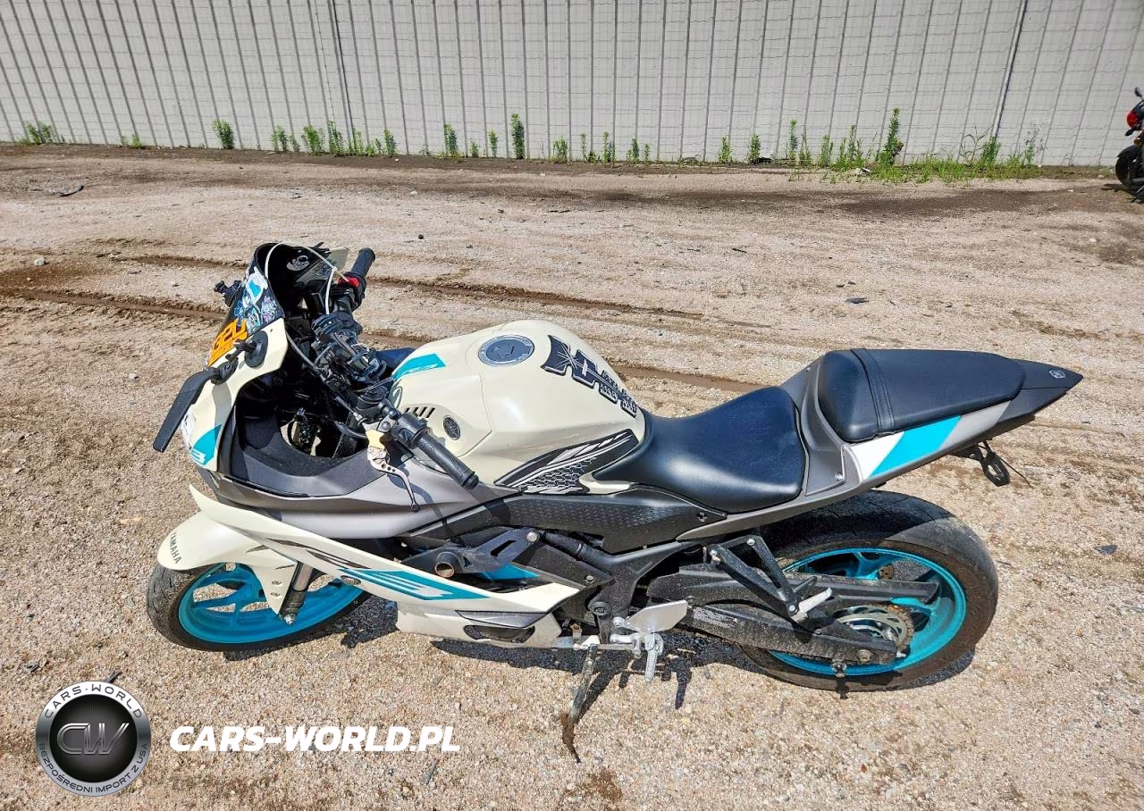 2024 Yama Yzf-R3 VIN:MH3RH18Y3RK016468 - 3