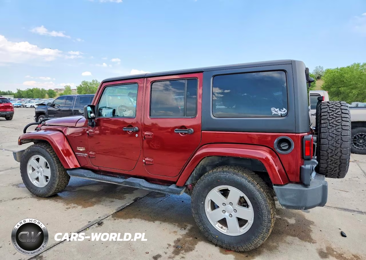 2008 Jeep Wrangler Unlimited Sahara VIN:1J8GA59128L534883 - 2