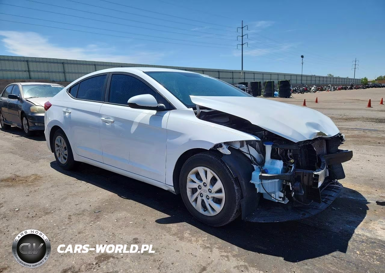 2017 Hyundai Elantra Se VIN:5NPD74LFXHH052836 - 4