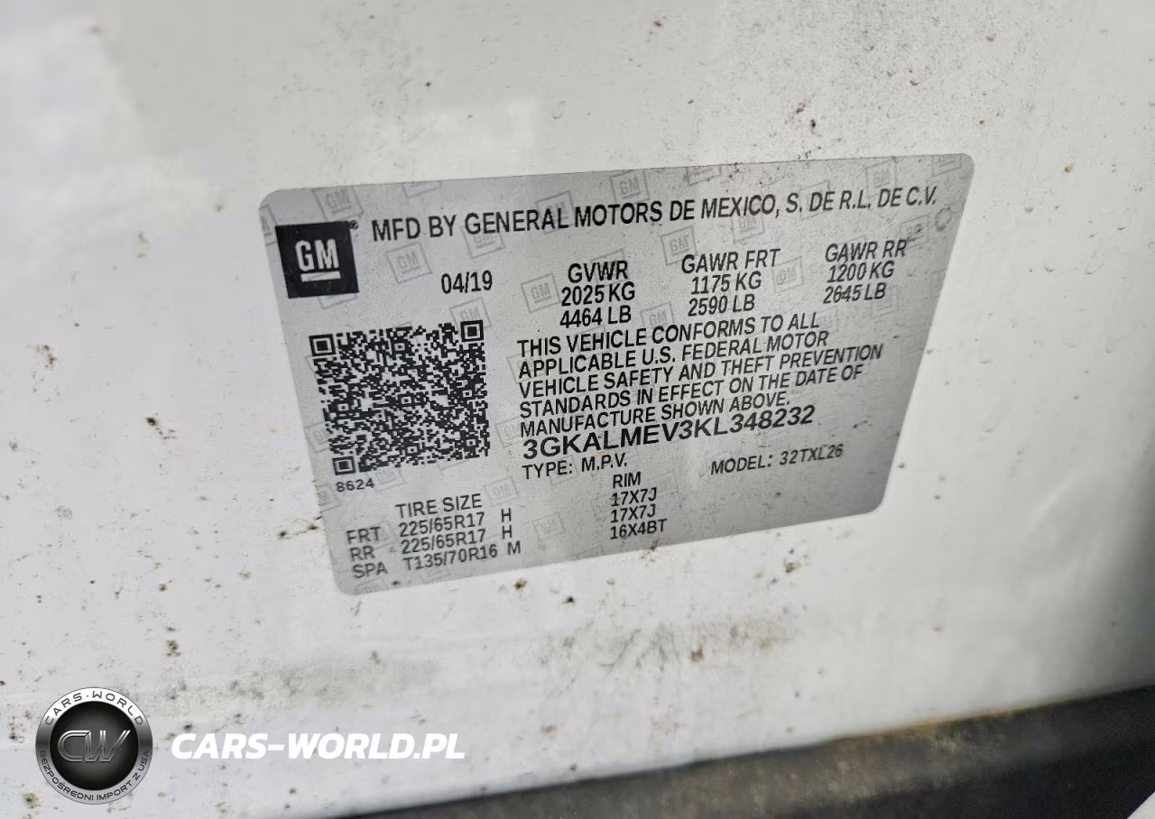 2019 GMC Terrain Sle VIN:3GKALMEV3KL348232 - 12