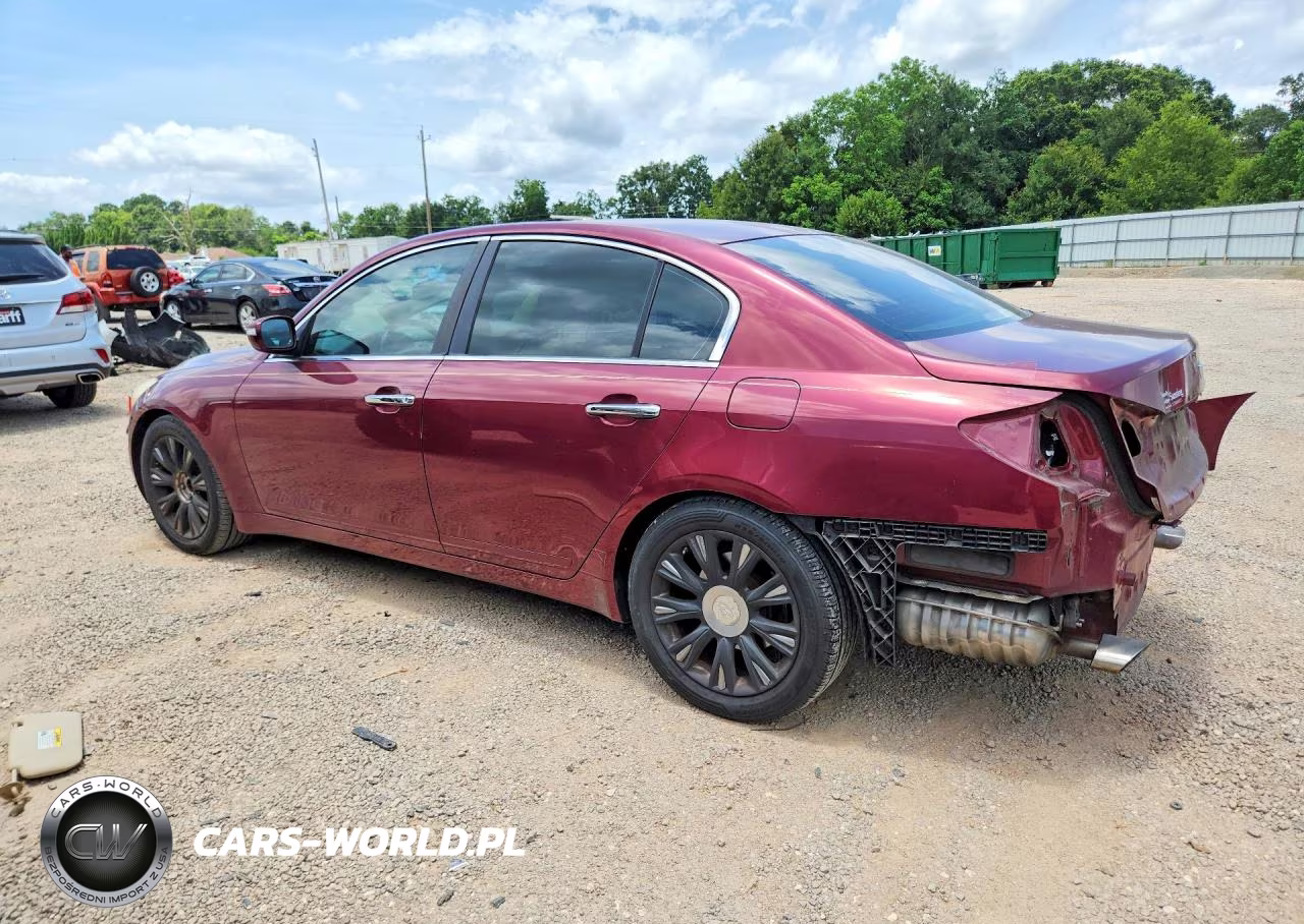 2010 Hyundai Genesis 3.8L VIN:KMHGC4DE7AU076548 - 2