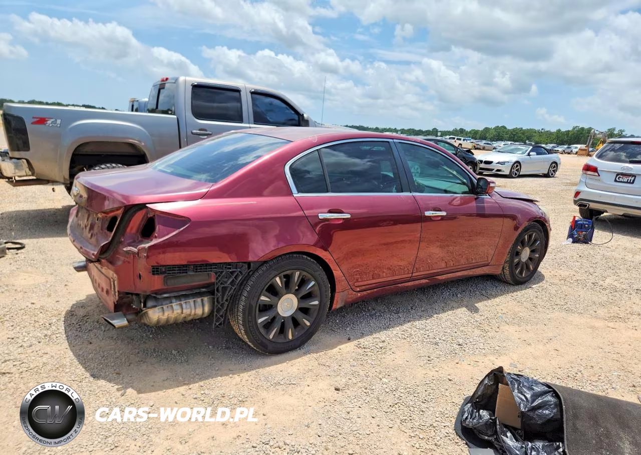 2010 Hyundai Genesis 3.8L VIN:KMHGC4DE7AU076548 - 3