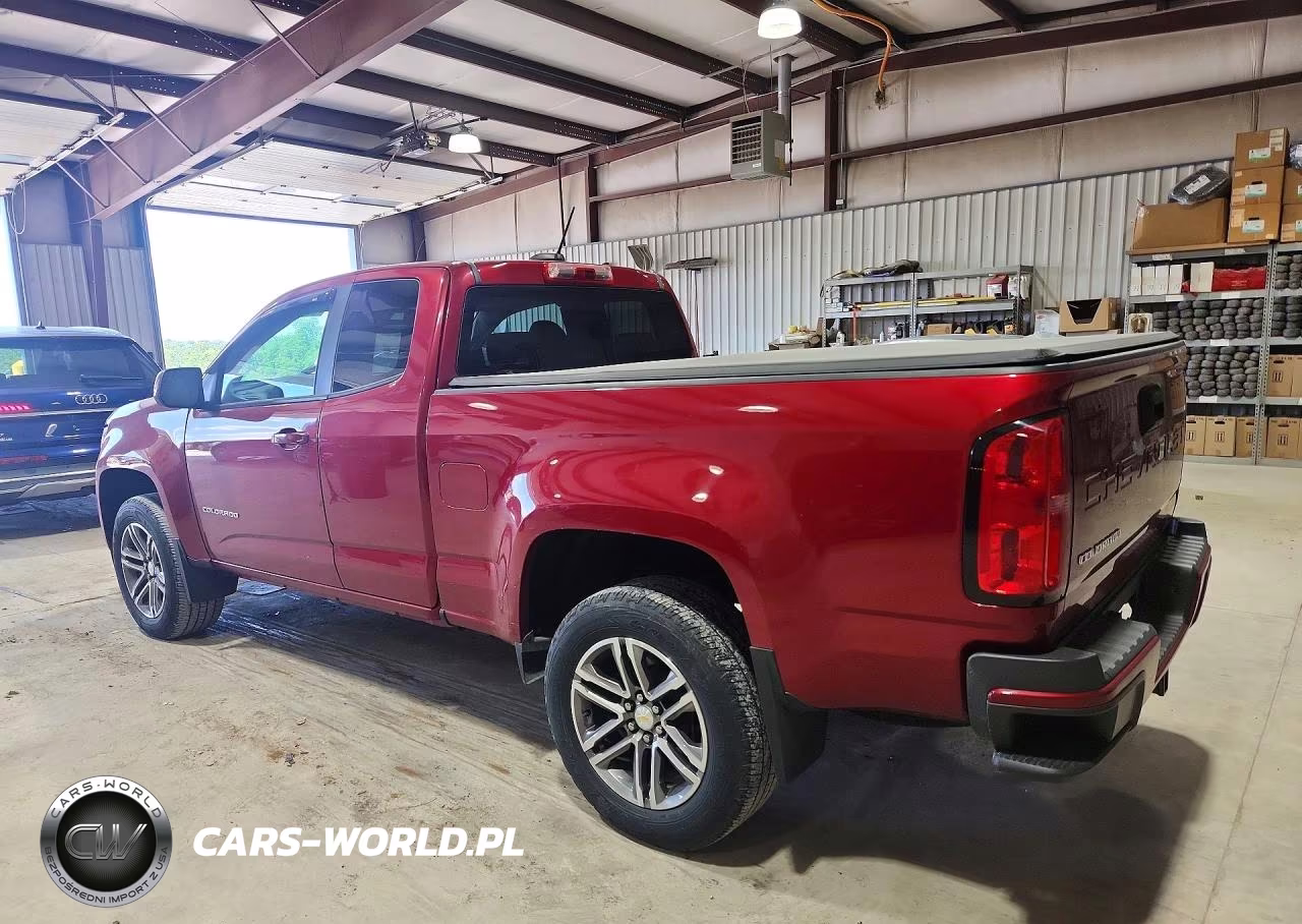 2021 Chevrolet Colorado VIN:1GCHSBENXM1237575 - 2