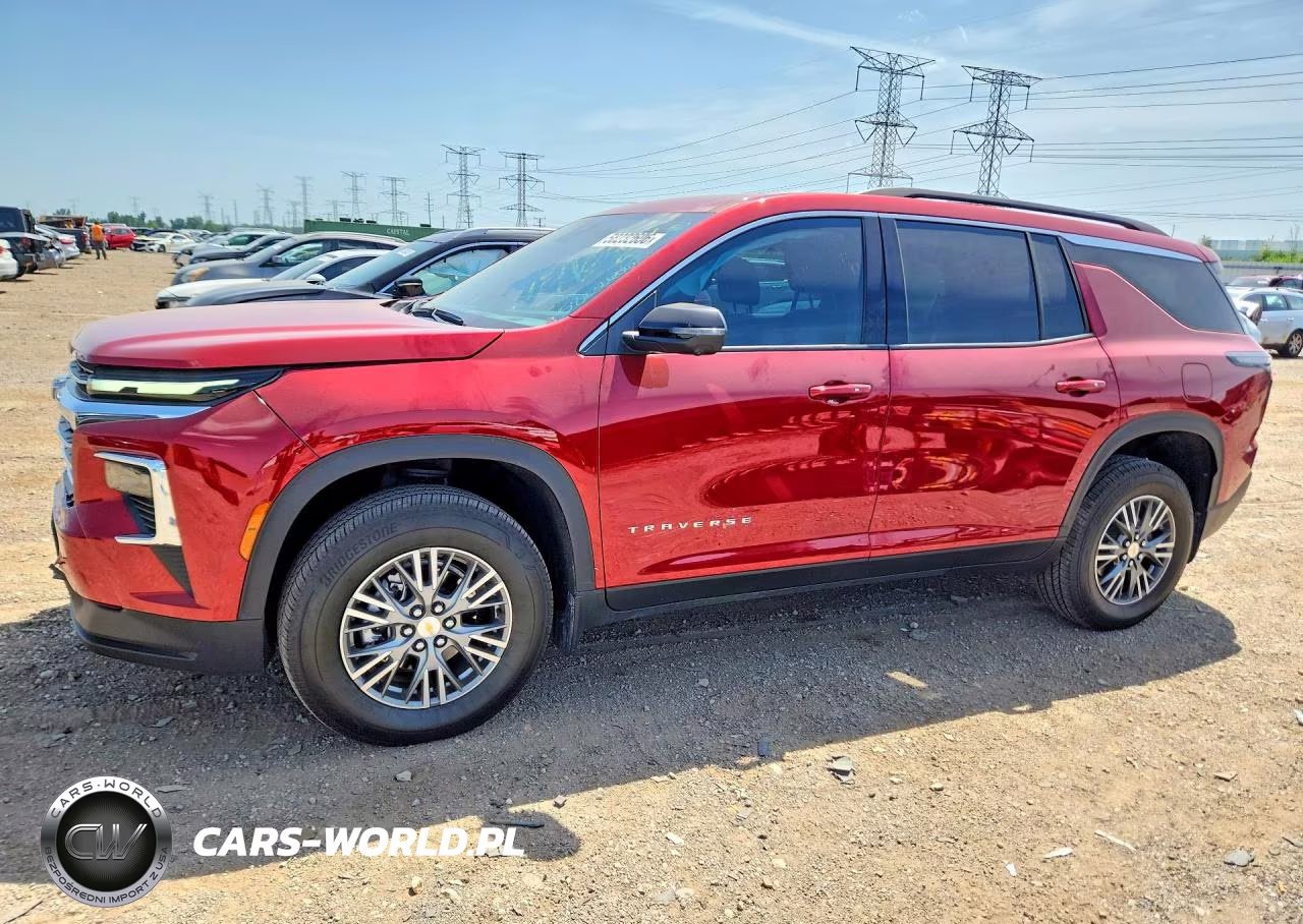 2025 Chevrolet Traverse Lt VIN:1GNEVGRS5SJ294973 - 1