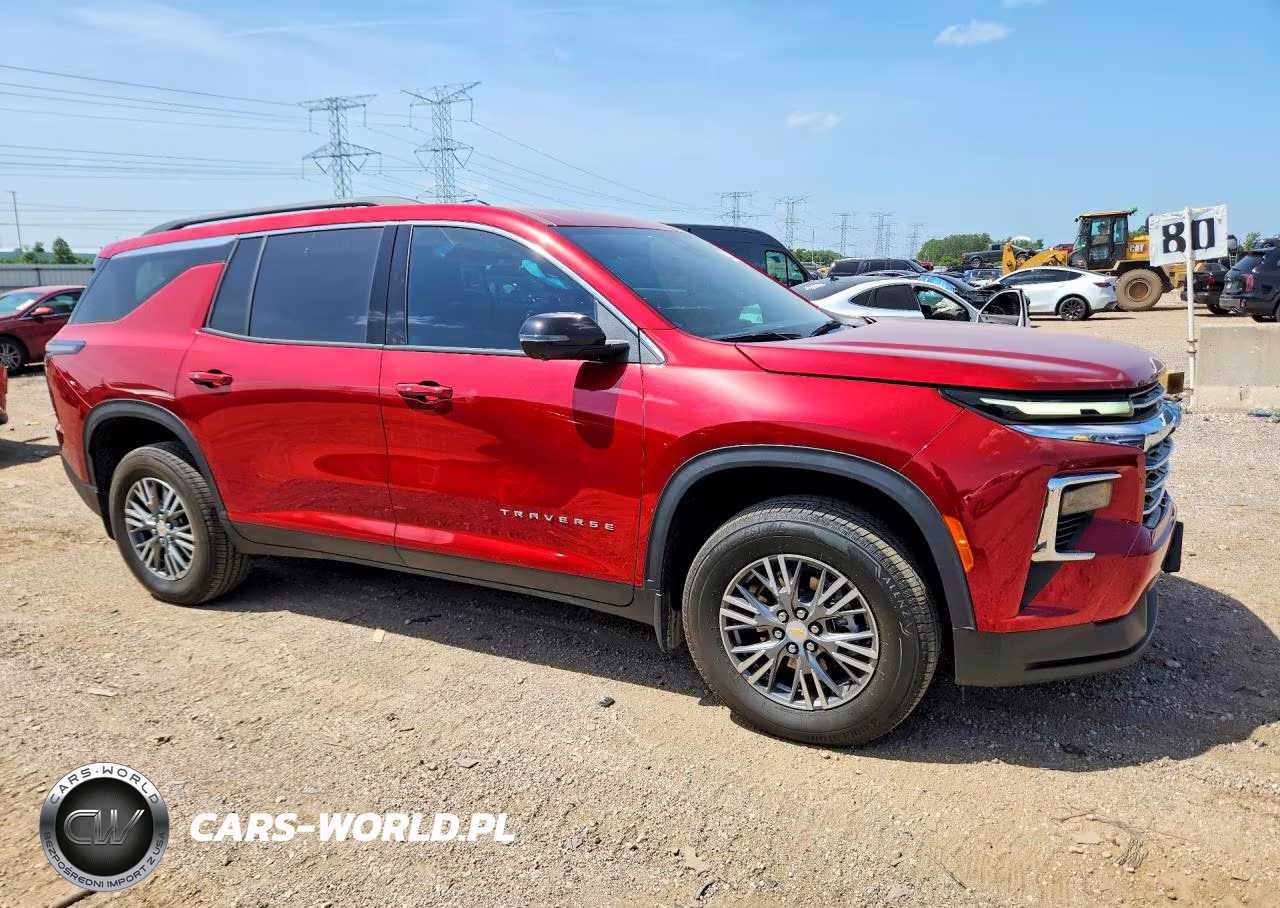 2025 Chevrolet Traverse Lt VIN:1GNEVGRS5SJ294973 - 4