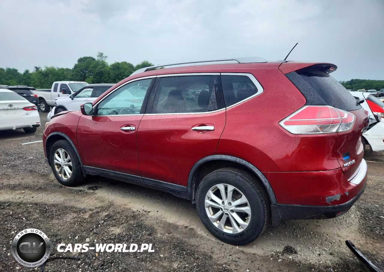 2016 Nissan Rogue Sv VIN:KNMAT2MV1GP663480 - 2