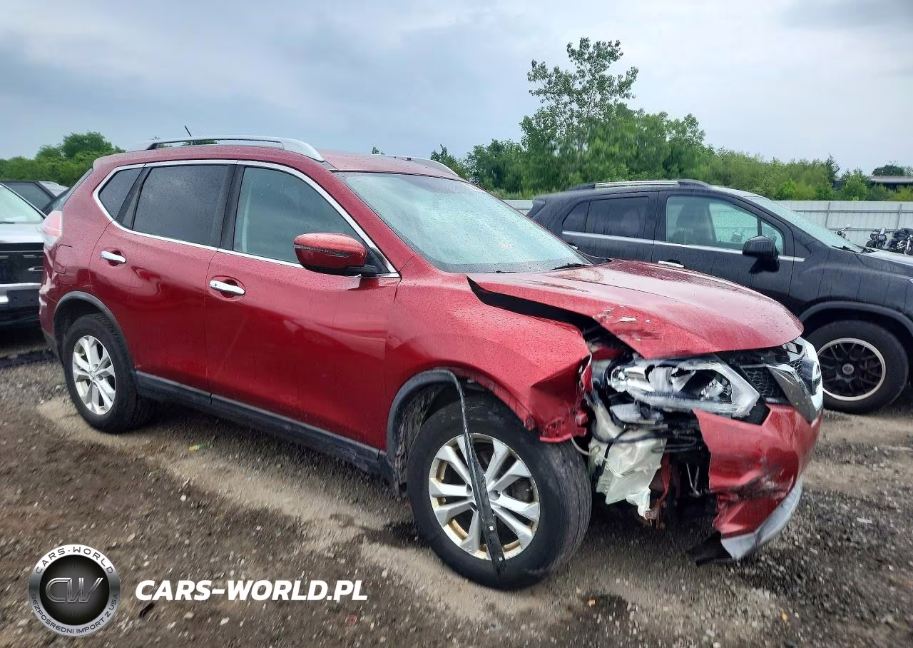 2016 Nissan Rogue Sv VIN:KNMAT2MV1GP663480 - 4