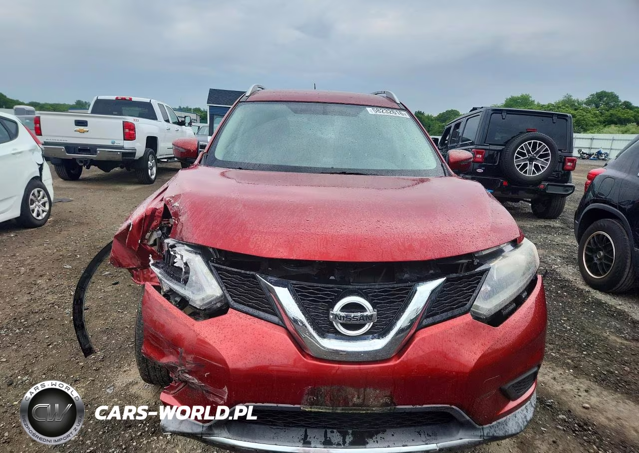 2016 Nissan Rogue Sv VIN:KNMAT2MV1GP663480 - 5