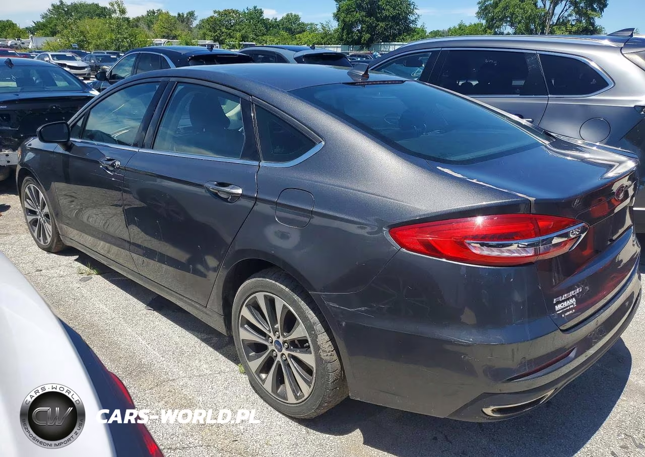 2019 Ford Fusion VIN:3FA6P0T97KR260968 - 2