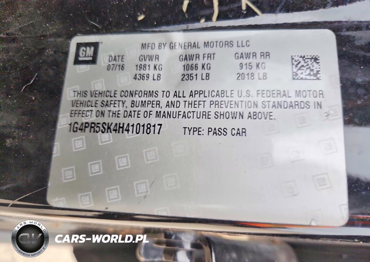2017 Buick Verano Sport Touring VIN:1G4PR5SK4H4101817 - 12