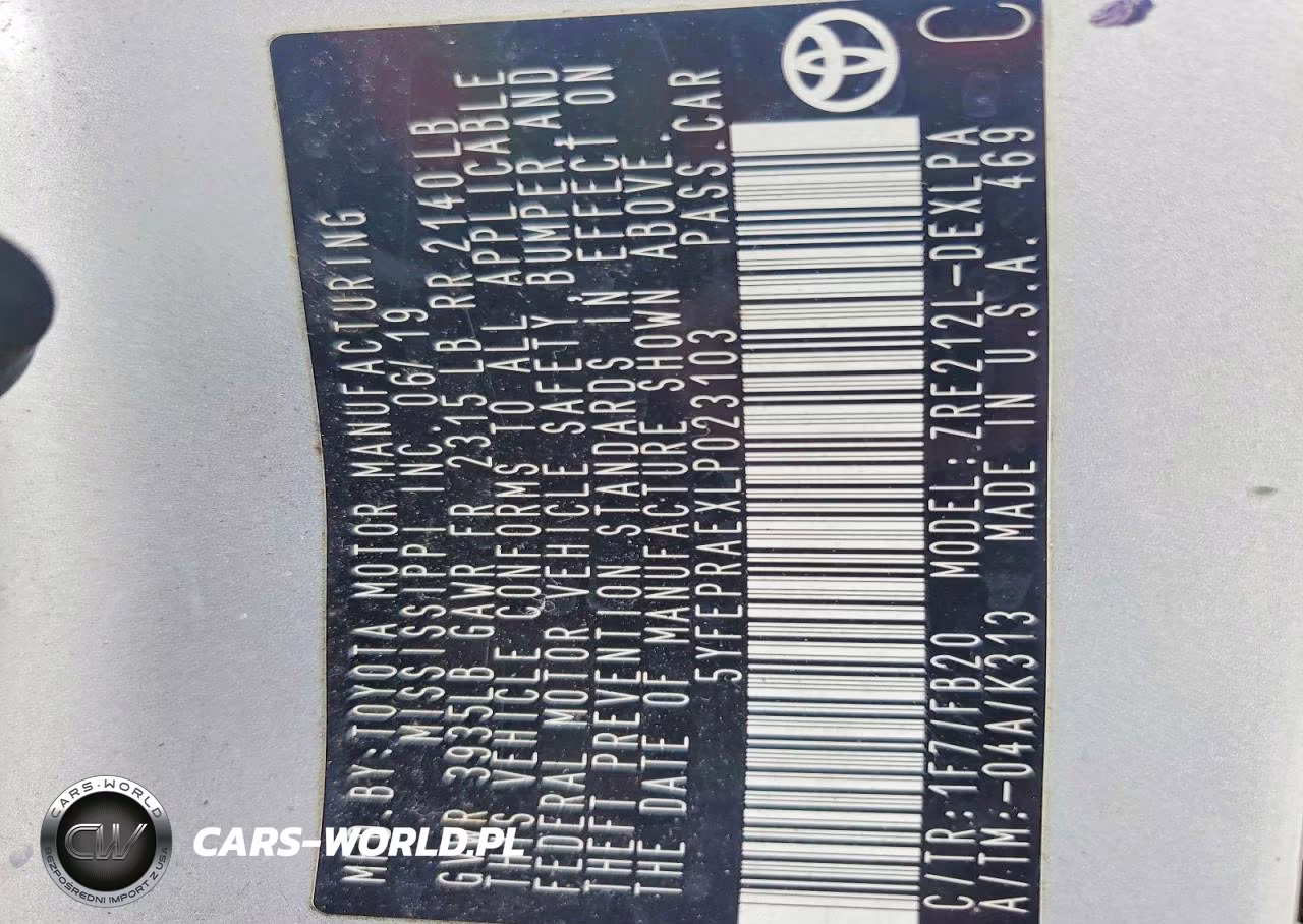 2020 Toyota Corolla Le VIN:5YFEPRAEXLP023103 - 12