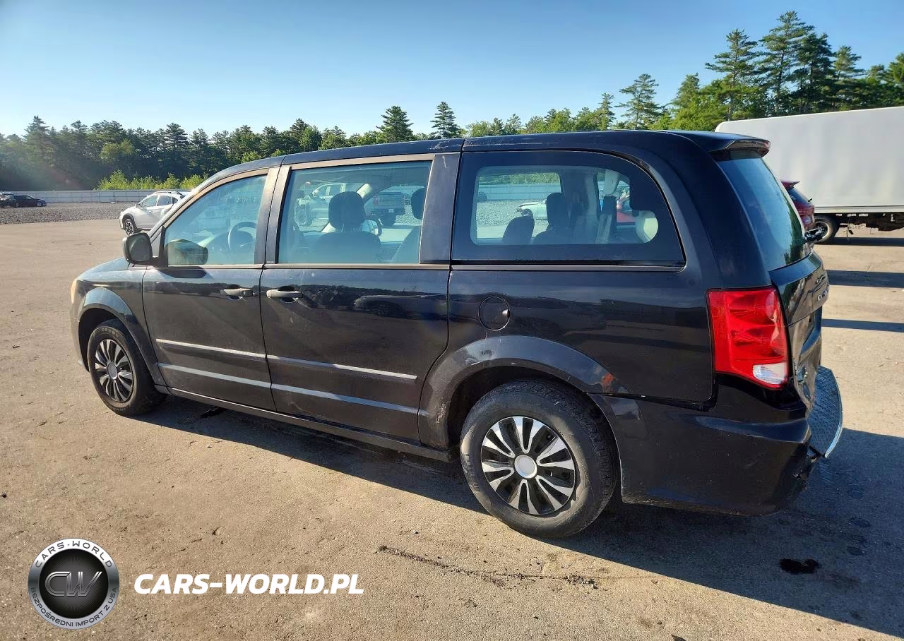 2013 Dodge Grand Caravan Se VIN:2C4RDGBG2DR622254 - 2