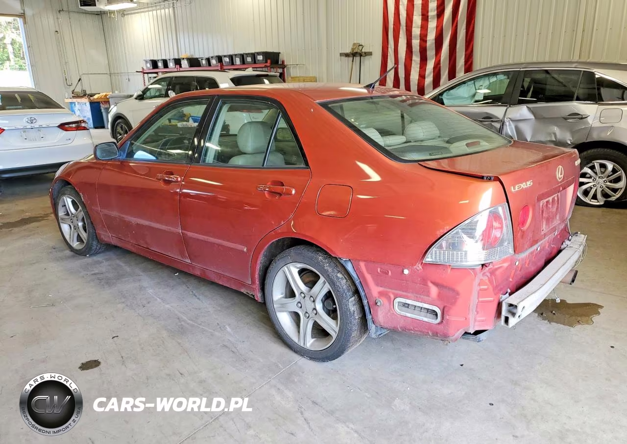 2001 Lexus Is 300 VIN:JTHBD182910001625 - 2