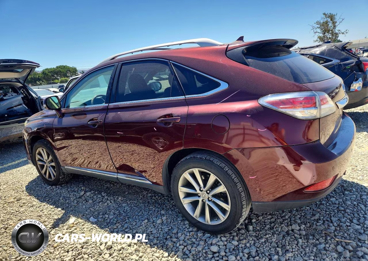 2013 Lexus Rx 350 VIN:2T2ZK1BA0DC100541 - 2