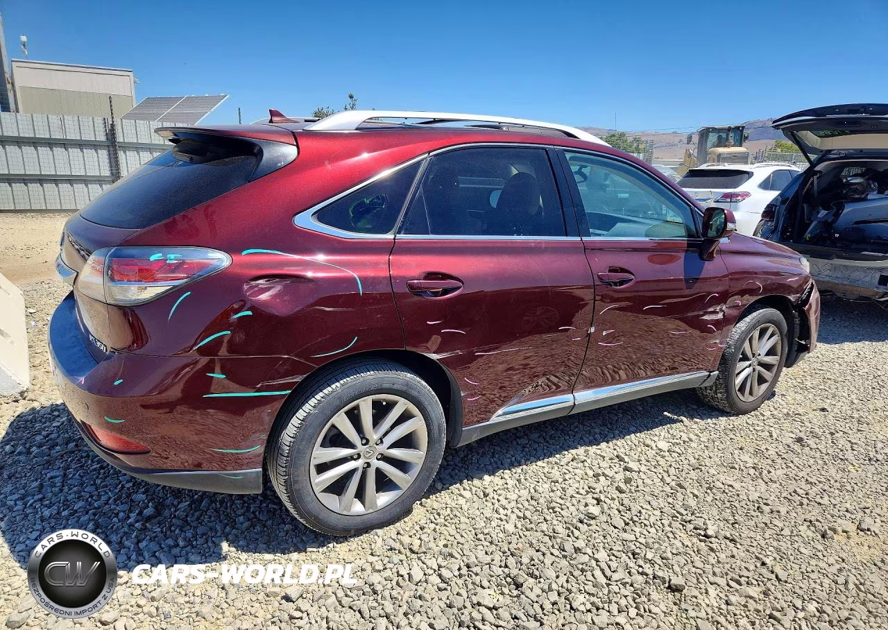 2013 Lexus Rx 350 VIN:2T2ZK1BA0DC100541 - 3