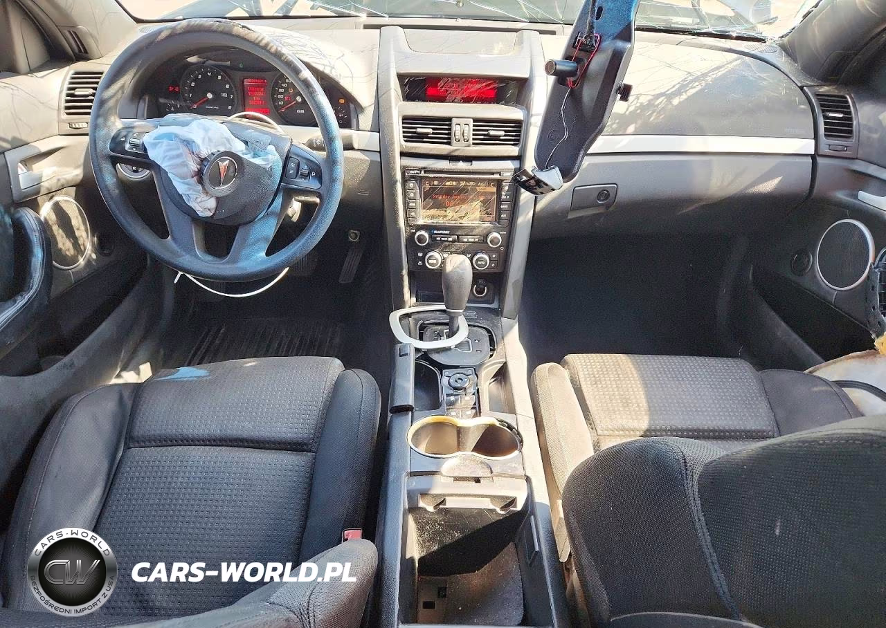 2008 Pontiac G8 VIN:6G2ER57748L131655 - 8