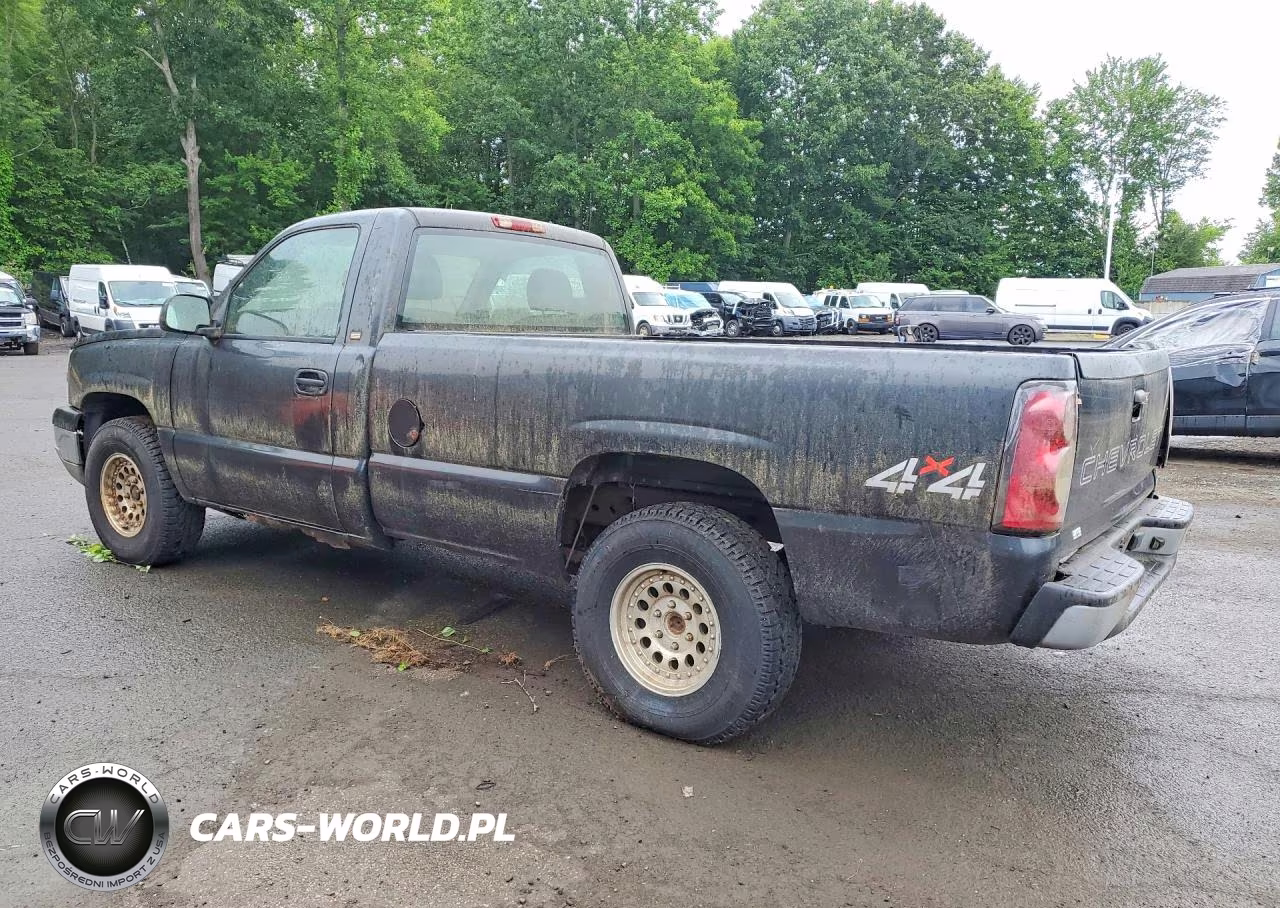 2004 Chevrolet Silverado K1500 VIN:1GCEK14V54E152229 - 2