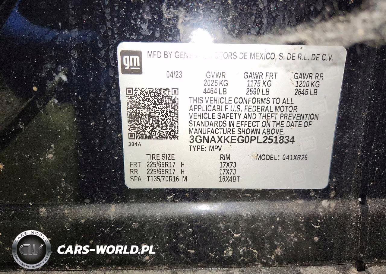 2023 Chevrolet Equinox Lt VIN:3GNAXKEG0PL251834 - 13