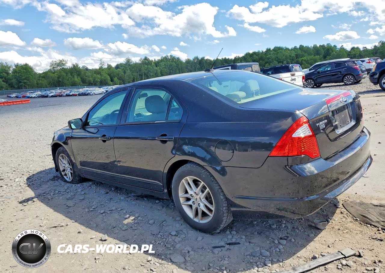 2012 Ford Fusion S VIN:3FAHP0GA5CR449889 - 2