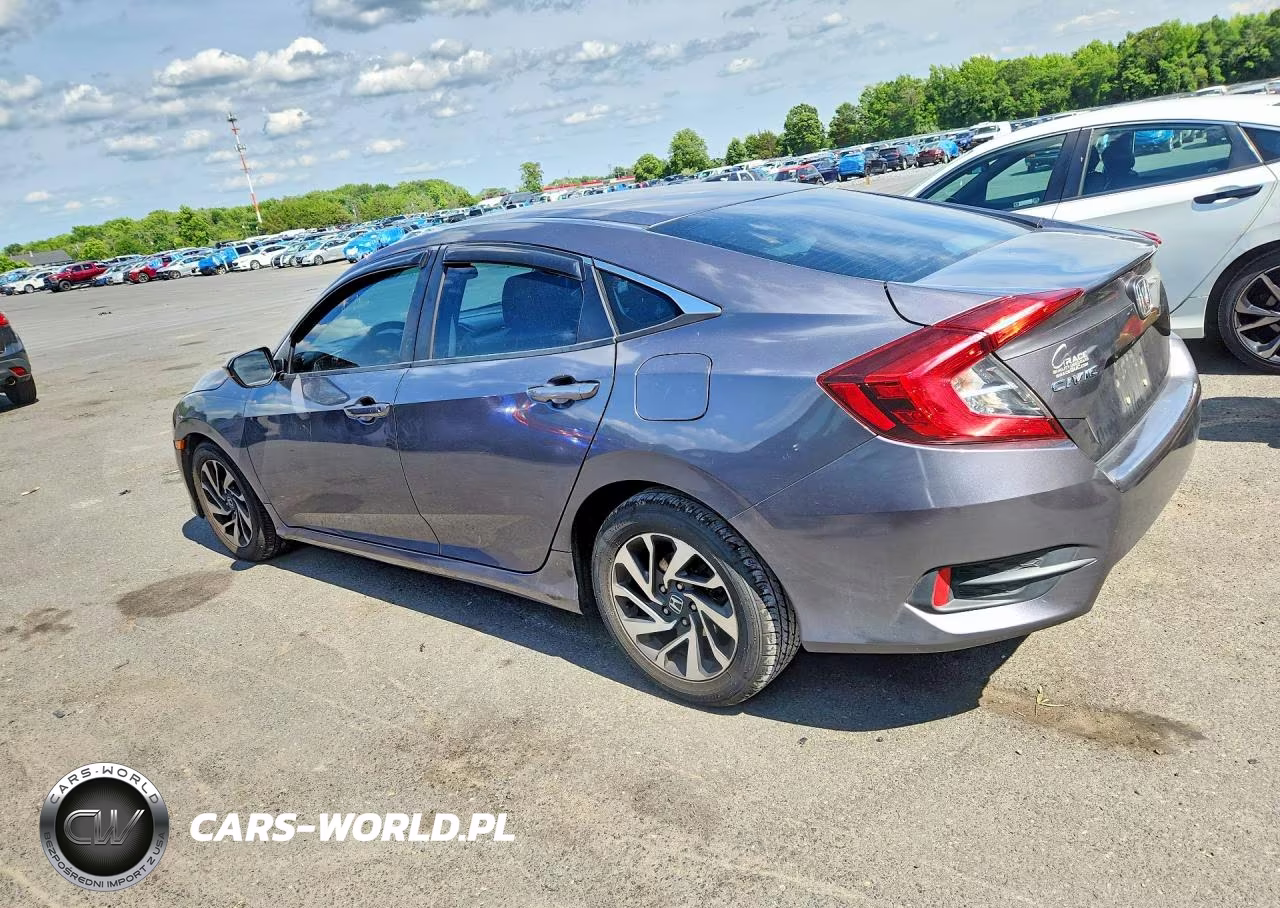2016 Honda Civic Ex VIN:19XFC2F75GE081421 - 2