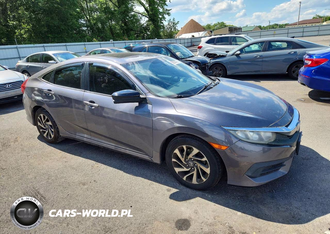 2016 Honda Civic Ex VIN:19XFC2F75GE081421 - 4