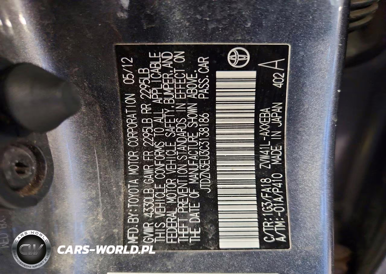2012 Toyota Prius V Three VIN:JTDZN3EU3C3138186 - 13