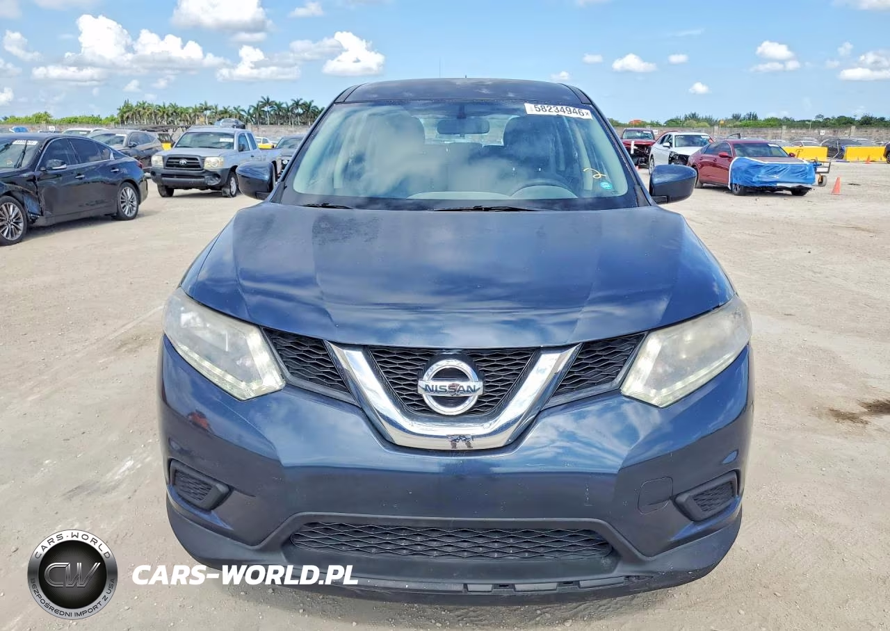 2016 Nissan Rogue S VIN:KNMAT2MVXGP606260 - 5