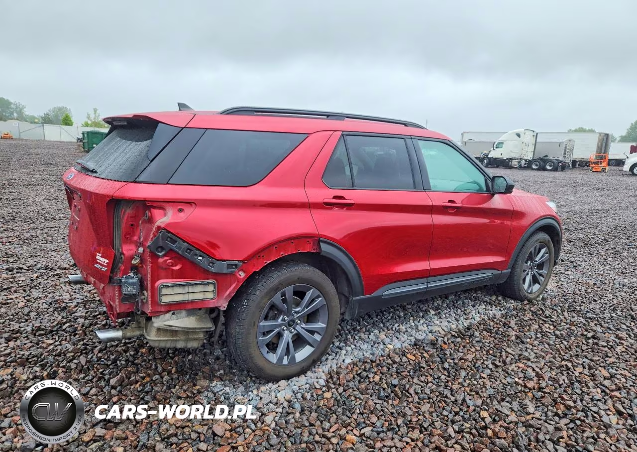 2022 Ford Explorer Xlt VIN:1FMSK8DH5NGB24650 - 3