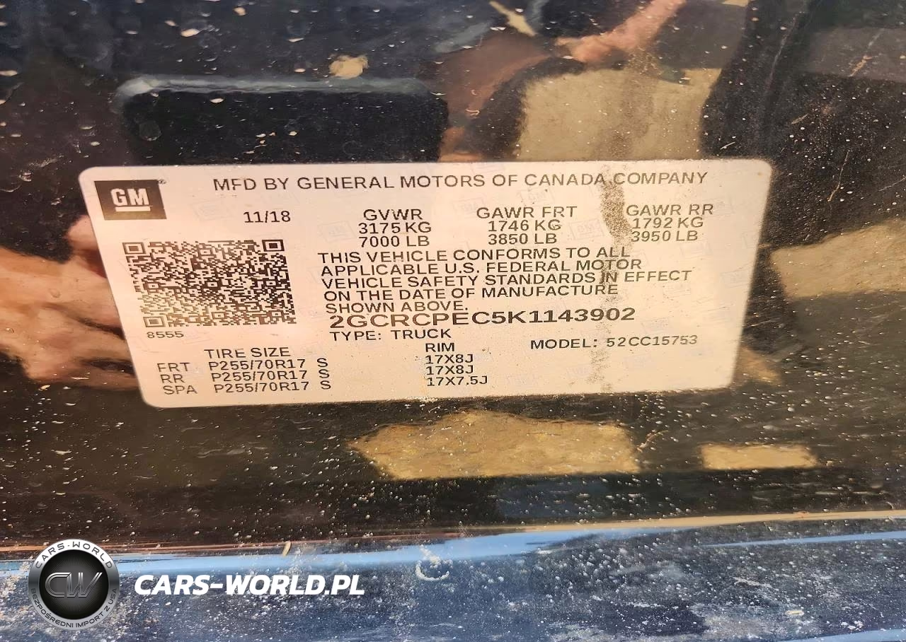 2019 Chevrolet Silverado Ld C1500 Lt VIN:2GCRCPEC5K1143902 - 12