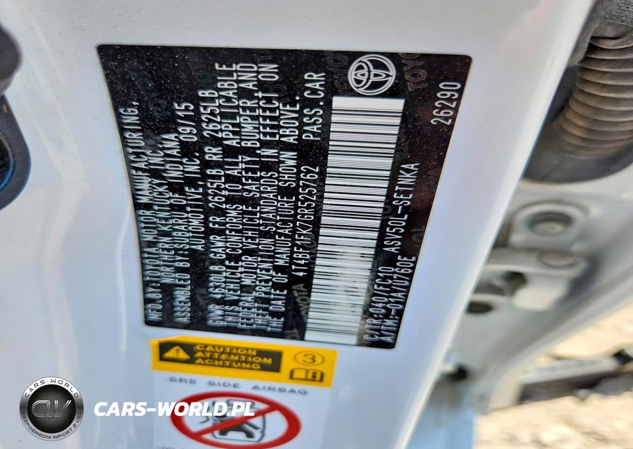 2016 Toyota Camry Le VIN:4T4BF1FK7GR525762 - 12