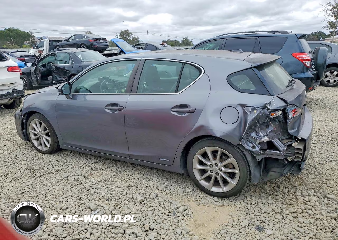 2012 Lexus Ct 200 VIN:JTHKD5BH0C2099942 - 2