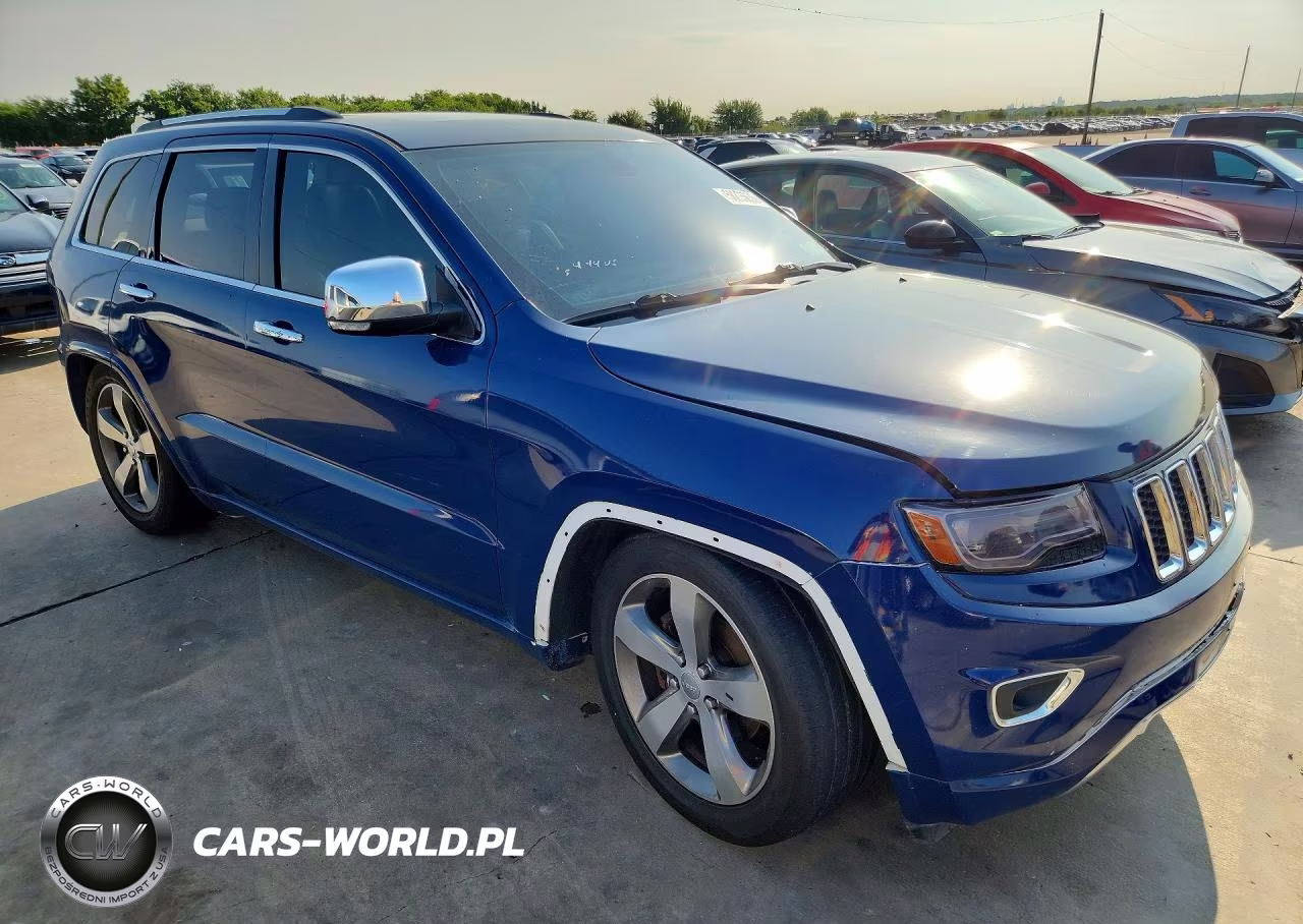 2015 Jeep Grand Cherokee Overland VIN:1C4RJFCGXFC753333 - 4