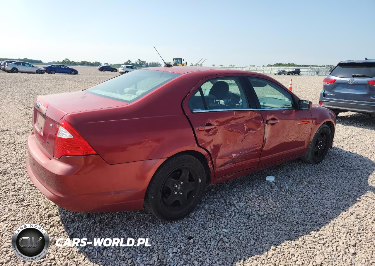 2010 Ford Fusion Se VIN:3FAHP0HA2AR213695 - 3