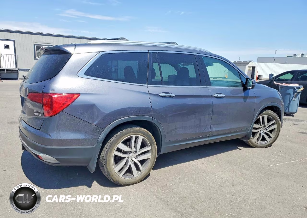 2016 Honda Pilot Elite VIN:5FNYF6H05GB067844 - 3