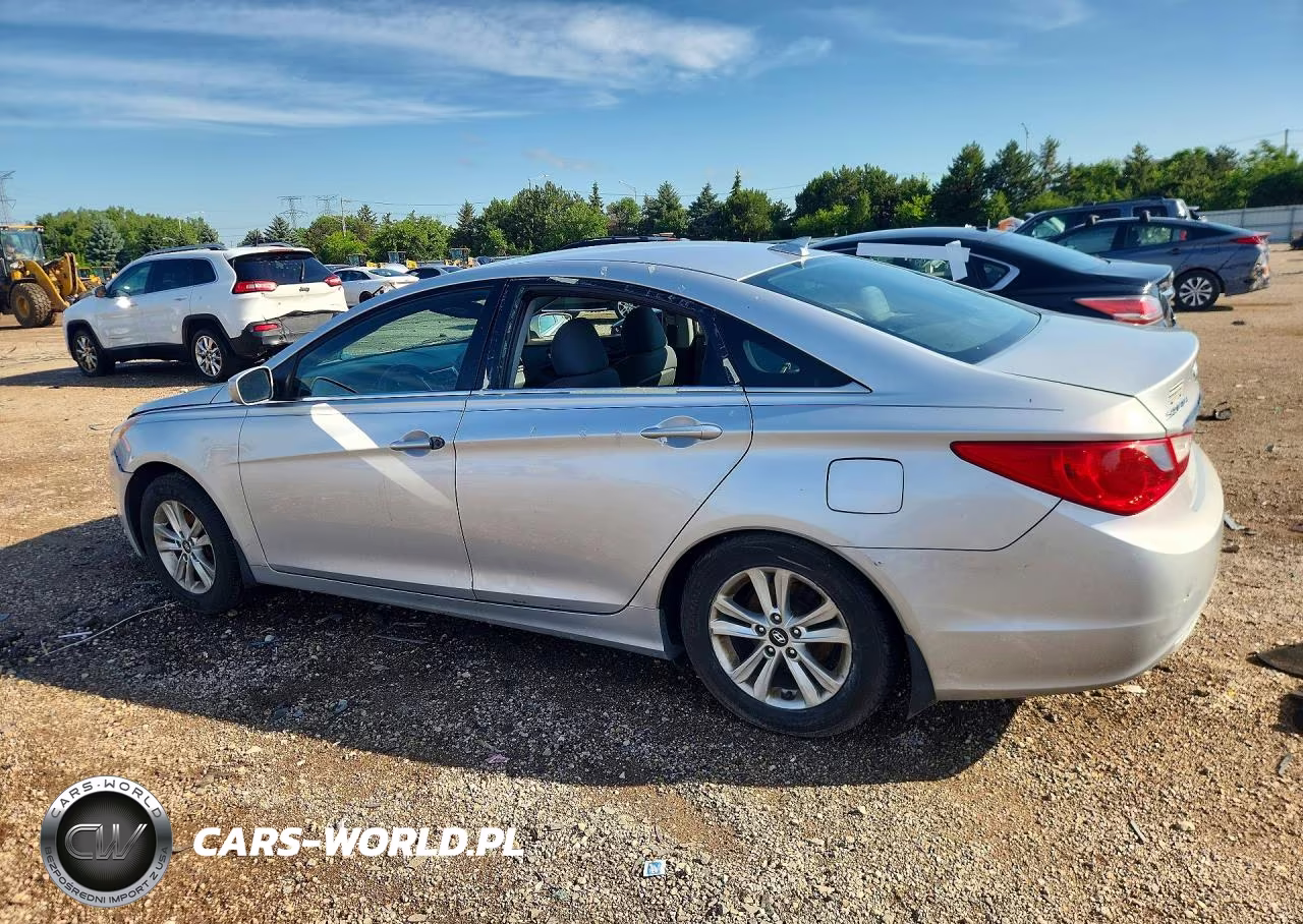 2013 Hyundai Sonata Gls VIN:5NPEB4AC5DH792591 - 2
