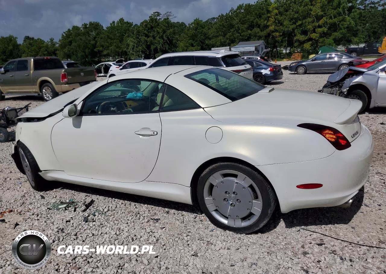 2002 Lexus Sc 430 VIN:JTHFN48Y620002415 - 2