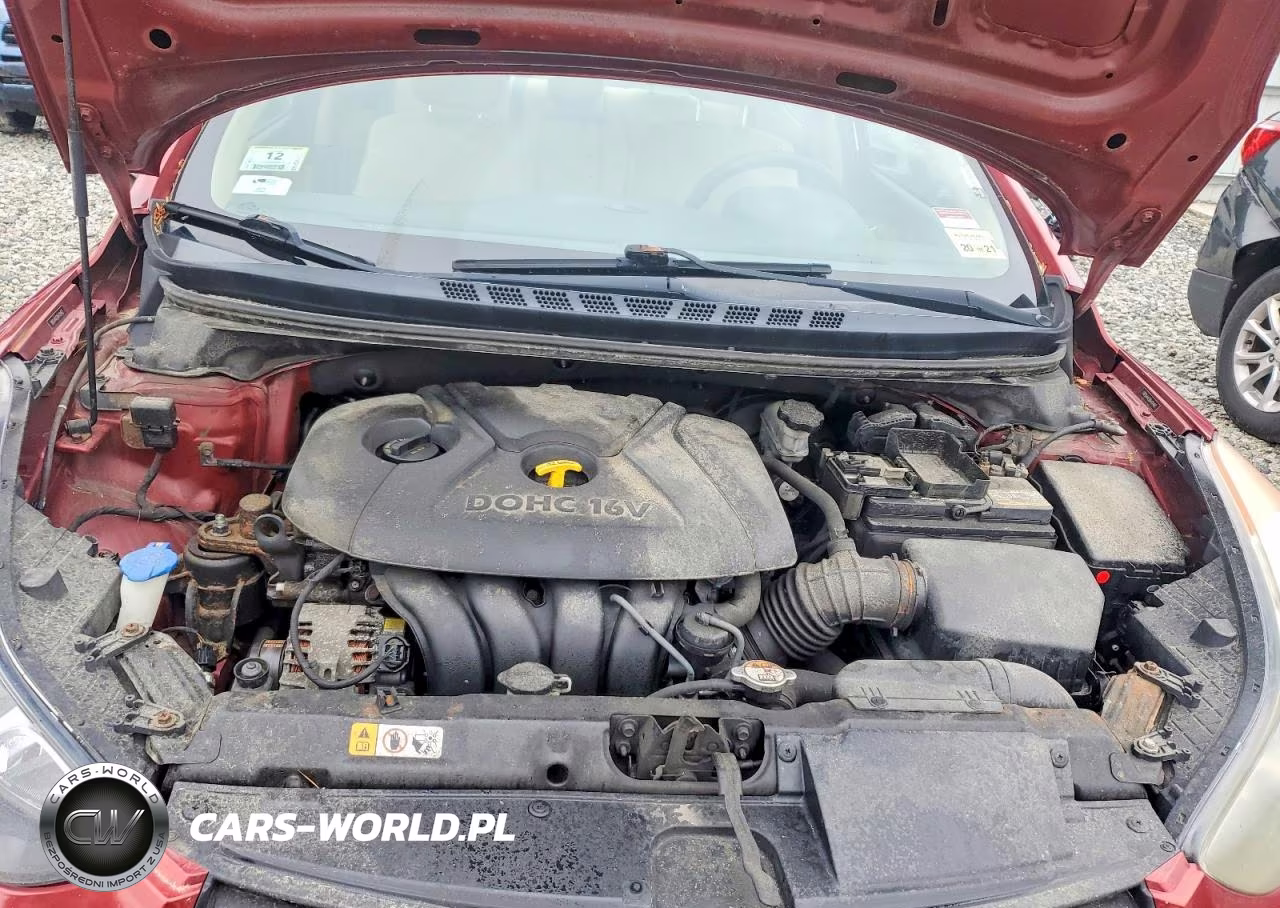 2013 Hyundai Elantra Gls VIN:5NPDH4AE0DH428462 - 11