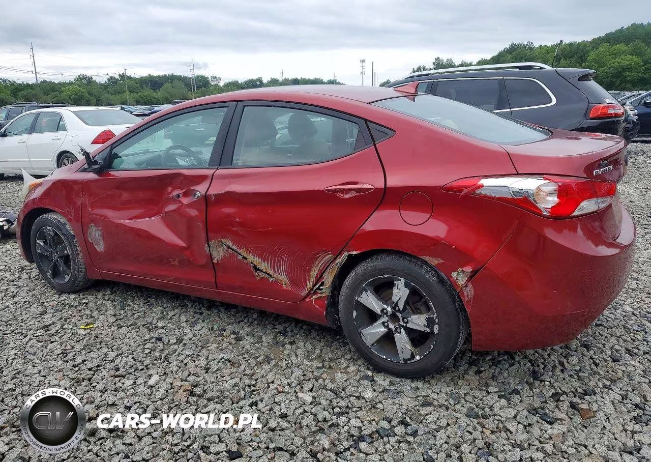 2013 Hyundai Elantra Gls VIN:5NPDH4AE0DH428462 - 2