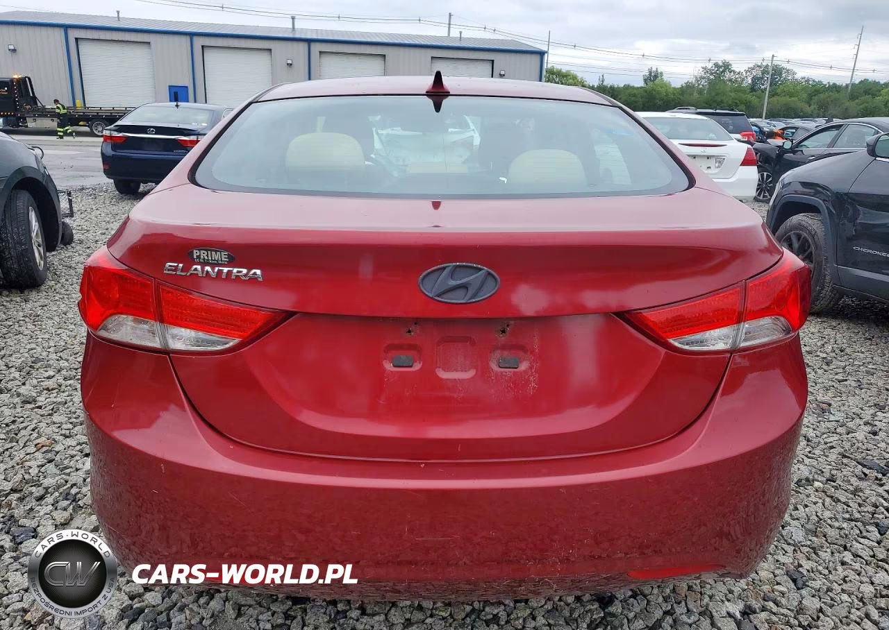 2013 Hyundai Elantra Gls VIN:5NPDH4AE0DH428462 - 6