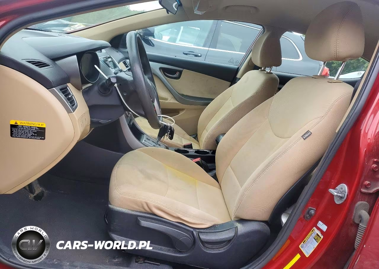 2013 Hyundai Elantra Gls VIN:5NPDH4AE0DH428462 - 7