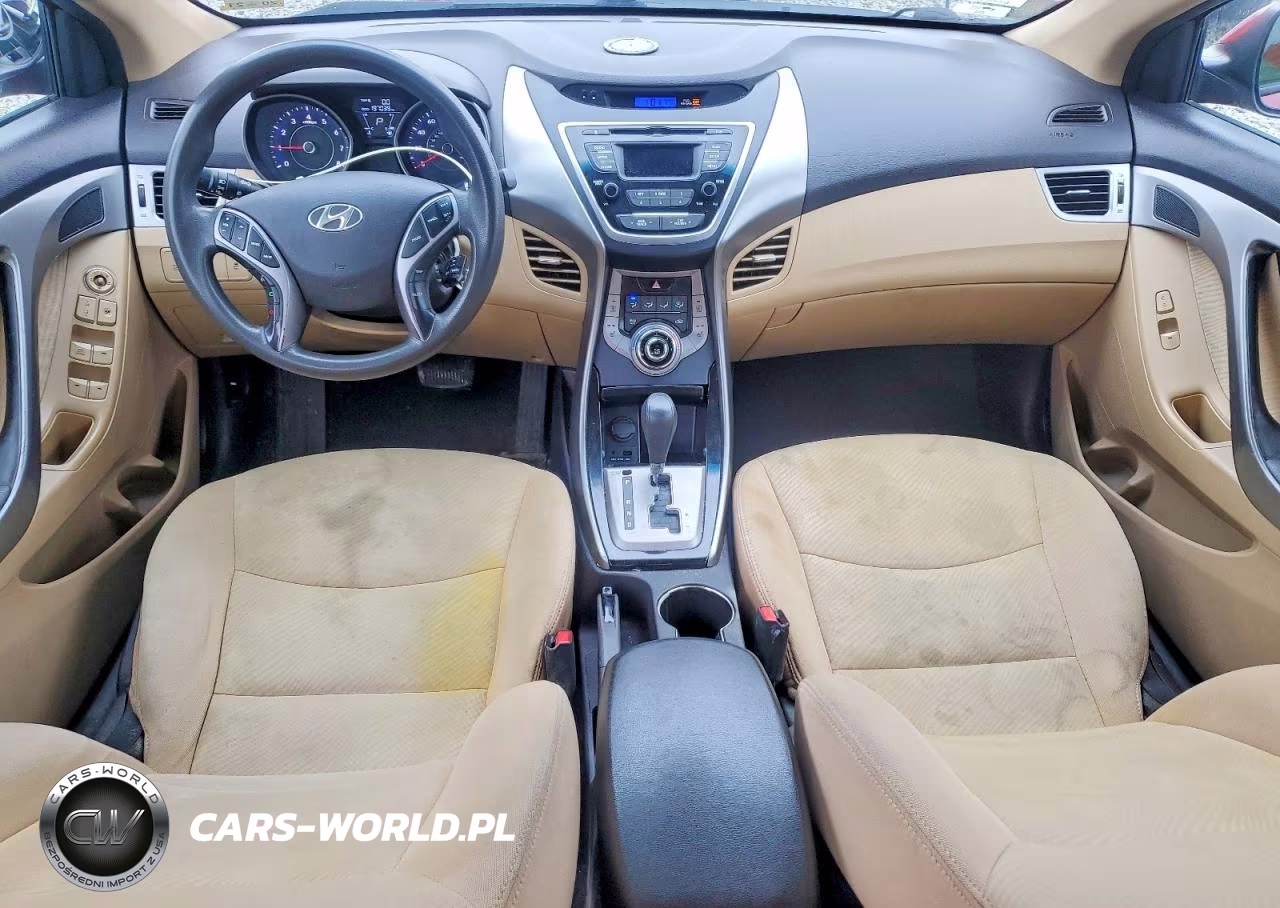 2013 Hyundai Elantra Gls VIN:5NPDH4AE0DH428462 - 8
