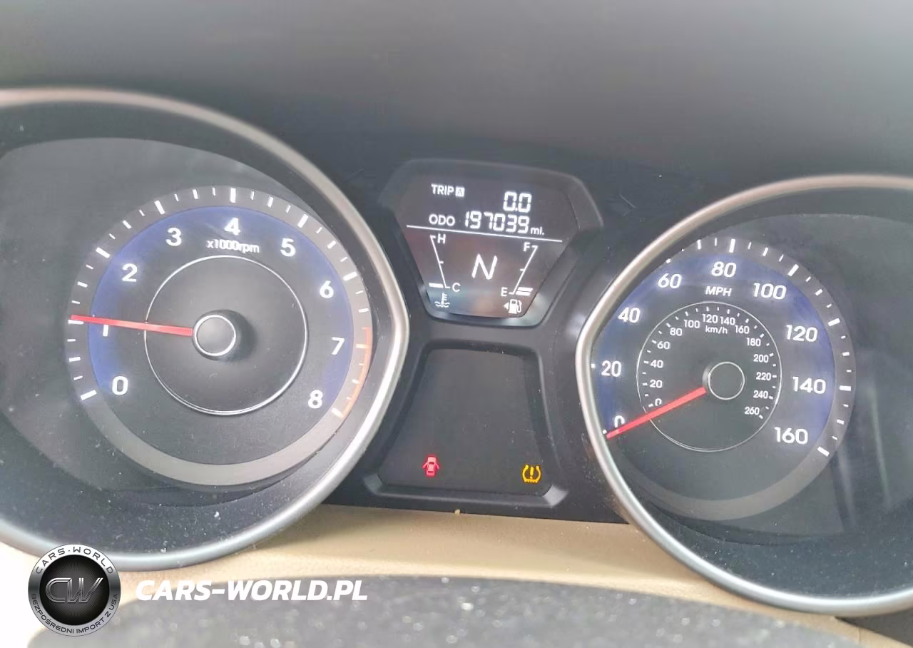 2013 Hyundai Elantra Gls VIN:5NPDH4AE0DH428462 - 9