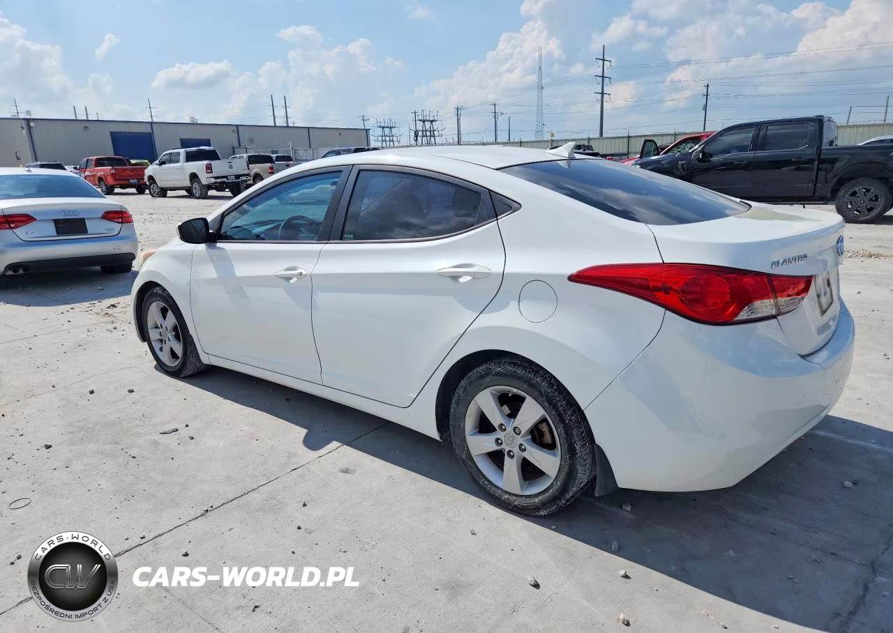 2013 Hyundai Elantra Gls VIN:5NPDH4AE6DH344551 - 2