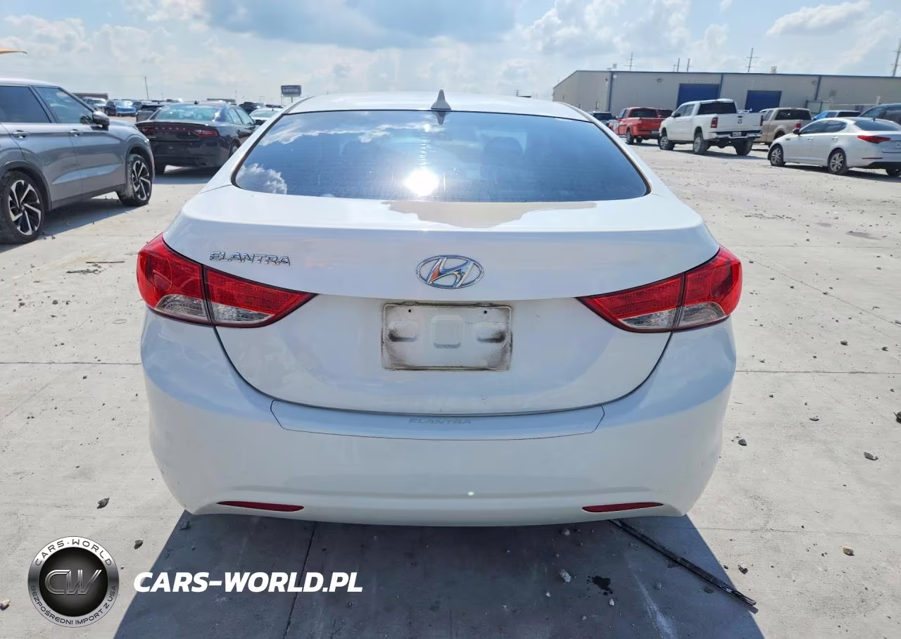 2013 Hyundai Elantra Gls VIN:5NPDH4AE6DH344551 - 6