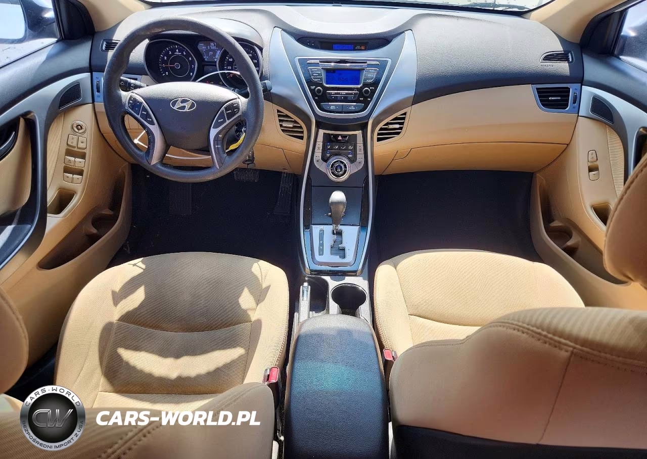 2013 Hyundai Elantra Gls VIN:5NPDH4AE6DH344551 - 8